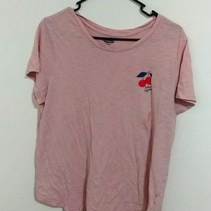 Pink tee